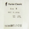 PORTER CLASSIC ポータークラシック ROLL UP SHIRT LINEN ロールアップ リネン コットン 長袖 シャツ ホワイト系 M【中古】