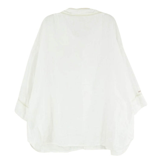 PORTER CLASSIC ポータークラシック GAUZE BASEBALL SHIRT コットンガーゼ ベースボールシャツ ホワイト系 M【中古】