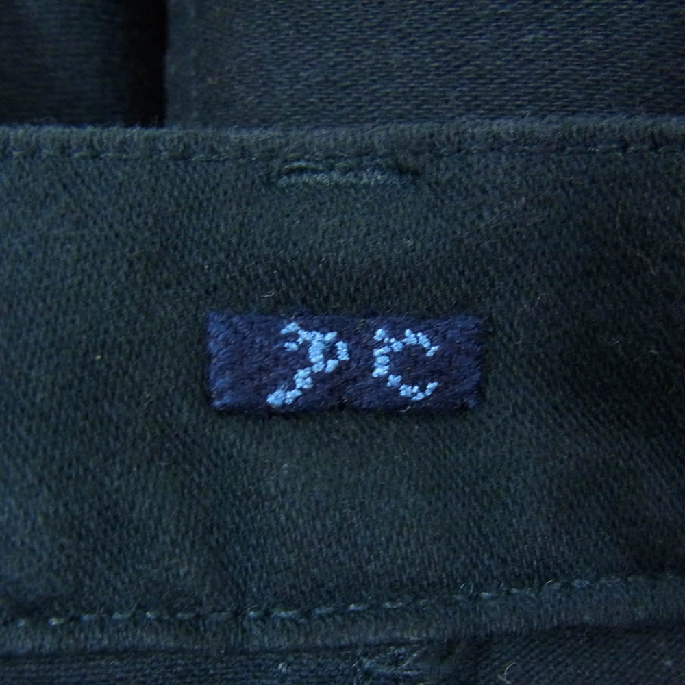 PORTER CLASSIC ポータークラシック CORDUROY MOLESKIN HYBRID PANTS コーデュロイモールスキンハイブリッド ダブルニーパンツ ネイビー系 M【中古】