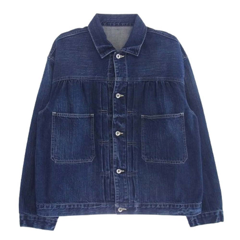 PORTER CLASSIC ポータークラシック STEINBECK DENIM JACKET スタインベック デニムジャケット インディゴブルー系 L【中古】