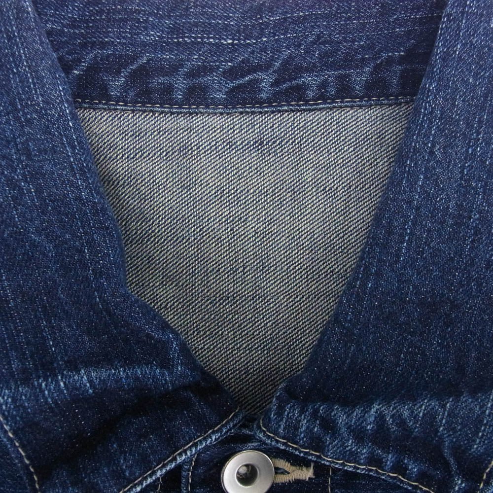 PORTER CLASSIC ポータークラシック STEINBECK DENIM JACKET スタインベック デニムジャケット インディゴブルー系 L【中古】