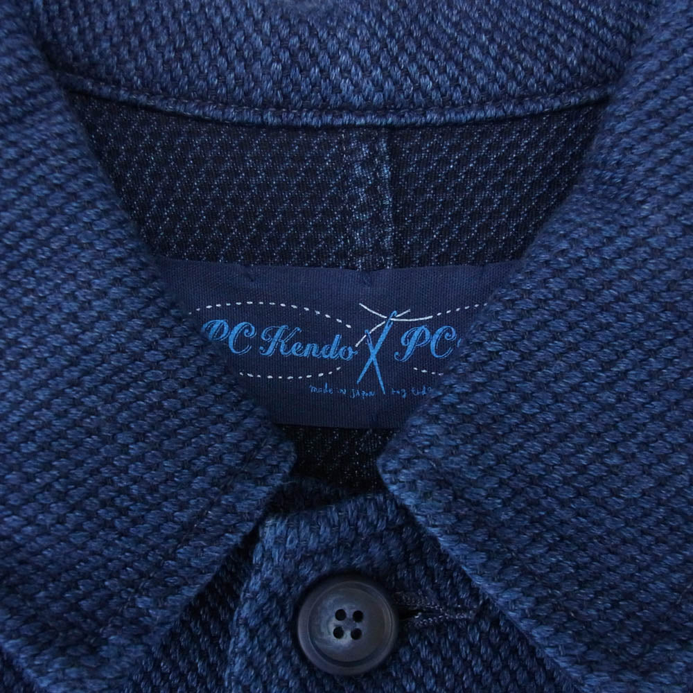 PORTER CLASSIC ポータークラシック KENDO FRENCH JACKET 剣道 ケンドー フレンチジャケット インディゴブルー系 L【中古】