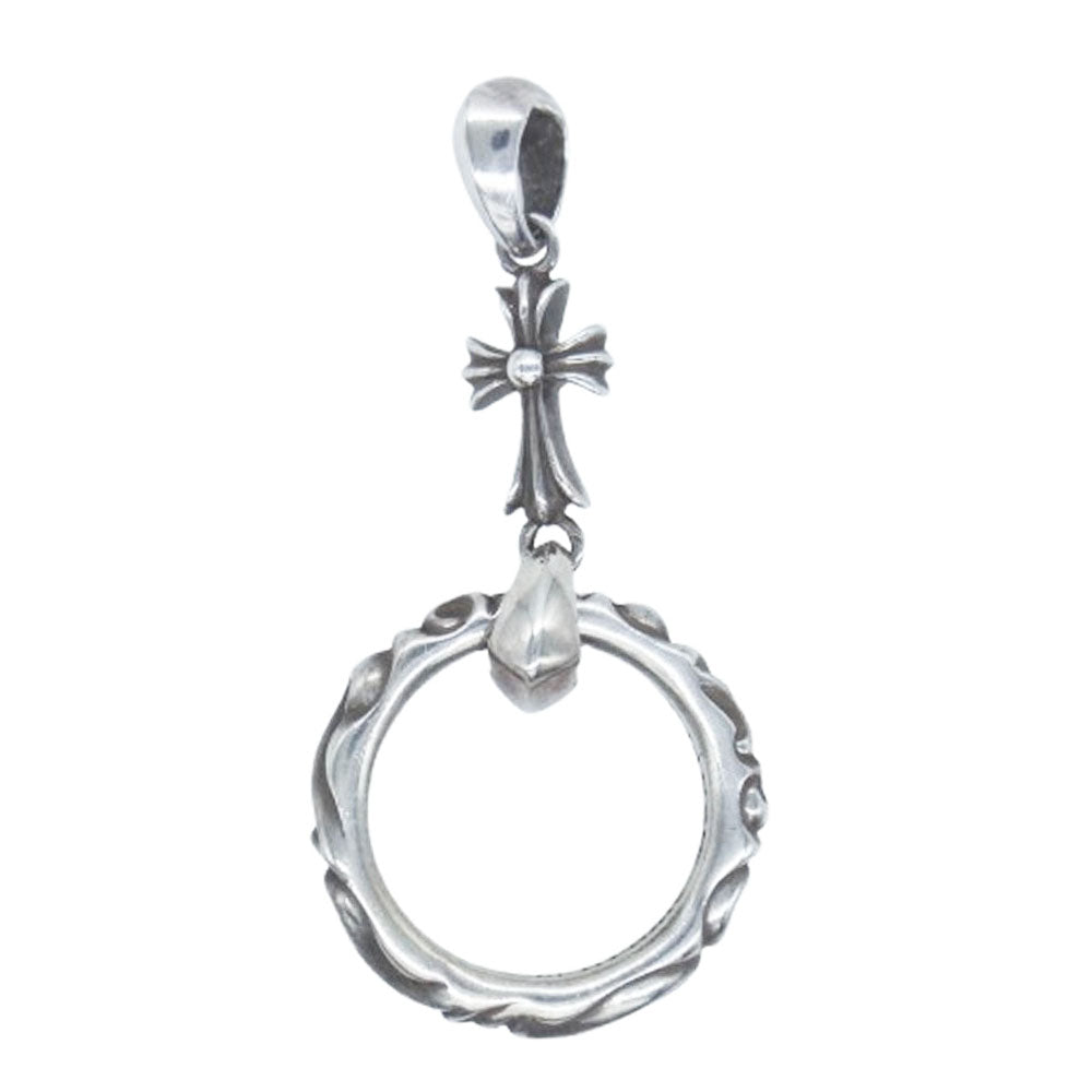 CHROME HEARTS クロムハーツ（原本無） EYWP SCRL ベイビーファット アイウェアループ スクロールバンド サングラスホルダー ペンダントトップ シルバー系【中古】