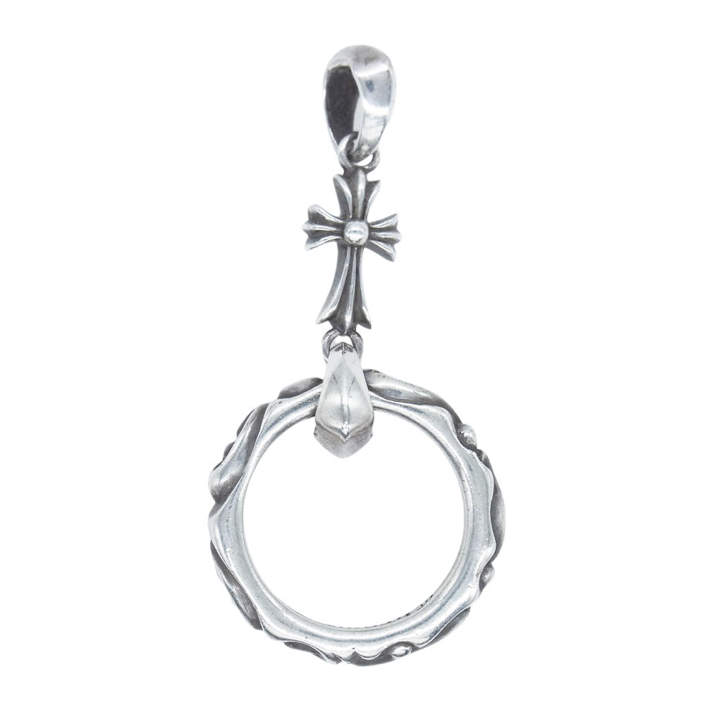 CHROME HEARTS クロムハーツ（原本無） EYWP SCRL ベイビーファット アイウェアループ スクロールバンド サングラスホルダー ペンダントトップ シルバー系【中古】