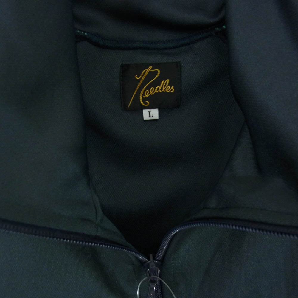 Needles ニードルス 25SS QV1538 STUDIOUS別注 Track Jacket パピヨン刺繍 サイドライン トラックジャケット モスグリーン系 L【中古】
