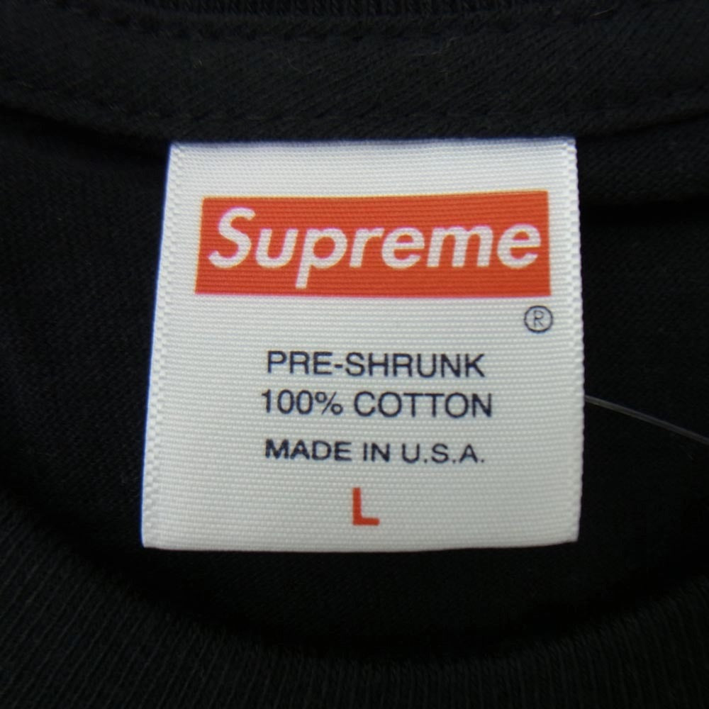 Supreme シュプリーム 17AW Friend Tee Scarface スカーフェイス プリント 半袖Tシャツ ブラック系 L【中古】