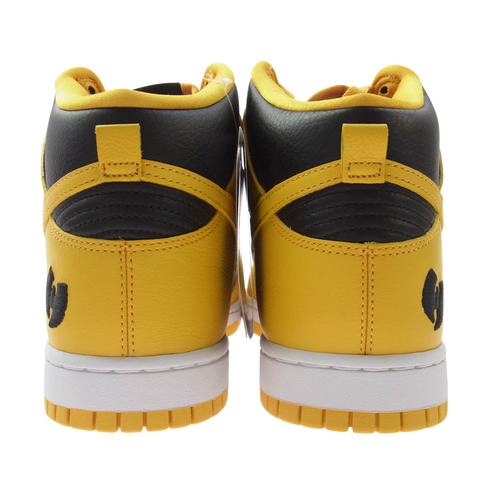 NIKE ナイキ HJ4320-001 Wu-Tang Clan Dunk High Retro PRM ウータンクラン ダンク ハイ レトロ スニーカー ブラック系 イエロー系 28.5cm【新古品】【未使用】【中古】