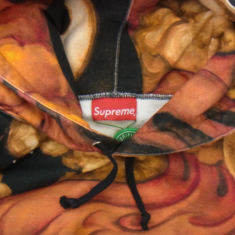 Supreme シュプリーム 19FW Martin Wong Schott 8-Ball Hooded Sweatshirt マーティン ウォン ショット 8ボール フーデッド スウェットシャツ パーカー マルチカラー系 XL【極上美品】【中古】
