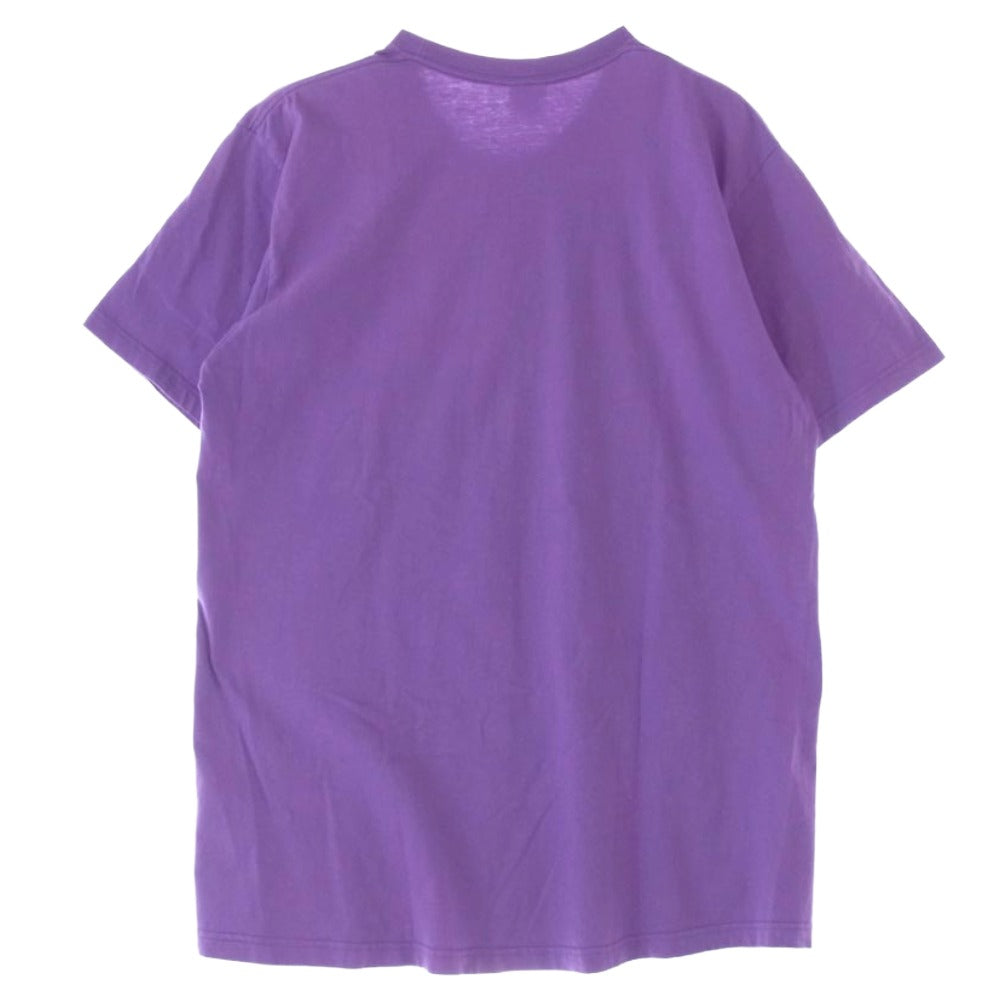 Supreme シュプリーム 21AW Shrek Tee シュレックロゴ 半袖 Tシャツ パープル系 L【中古】