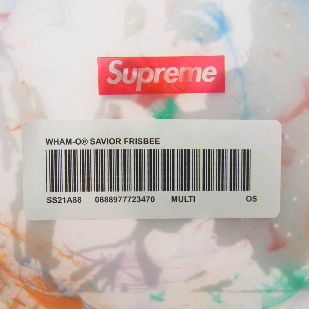 Supreme シュプリーム 21SS Wham-O Savior Frisbee フリスビー クリア系【極上美品】【中古】