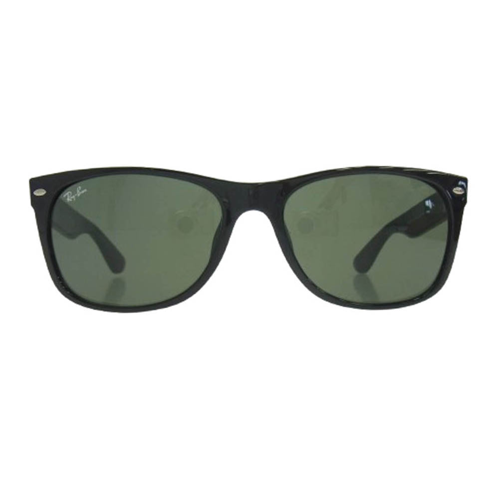 Ray-Ban レイバン RB2132-F NEW WAYFARER ウェイファーラー サングラス アイウェア 純正ケース付 ブラック系 55□18 140 3N【中古】