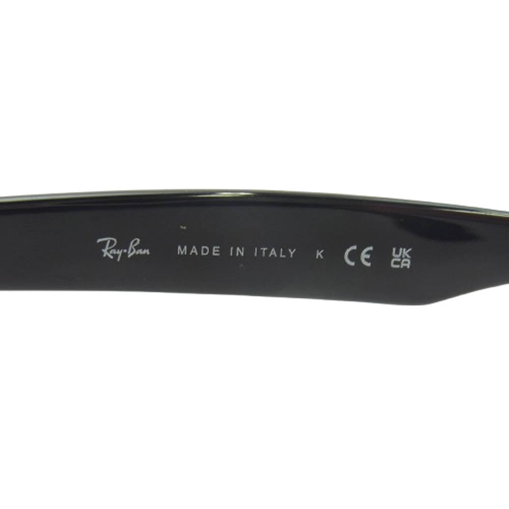 Ray-Ban レイバン RB2132-F NEW WAYFARER ウェイファーラー サングラス アイウェア 純正ケース付 ブラック系 55□18 140 3N【中古】