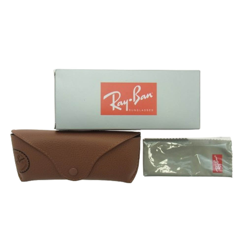 Ray-Ban レイバン RB2132-F NEW WAYFARER ウェイファーラー サングラス アイウェア 純正ケース付 ブラック系 55□18 140 3N【中古】