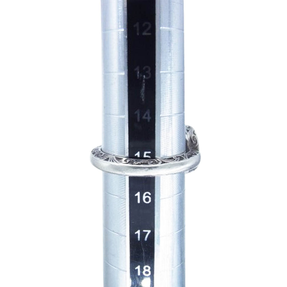 GUCCI グッチ ダブルG キーモチーフ AG925 シルバー リング 指輪 シルバー系 15.5号【中古】