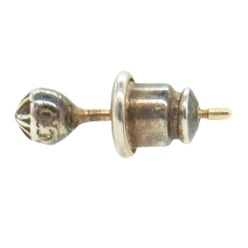 CHROME HEARTS クロムハーツ（原本無） STUD CRS BALL MINI ミニクロスボールスタッド ピアス シルバー系【中古】