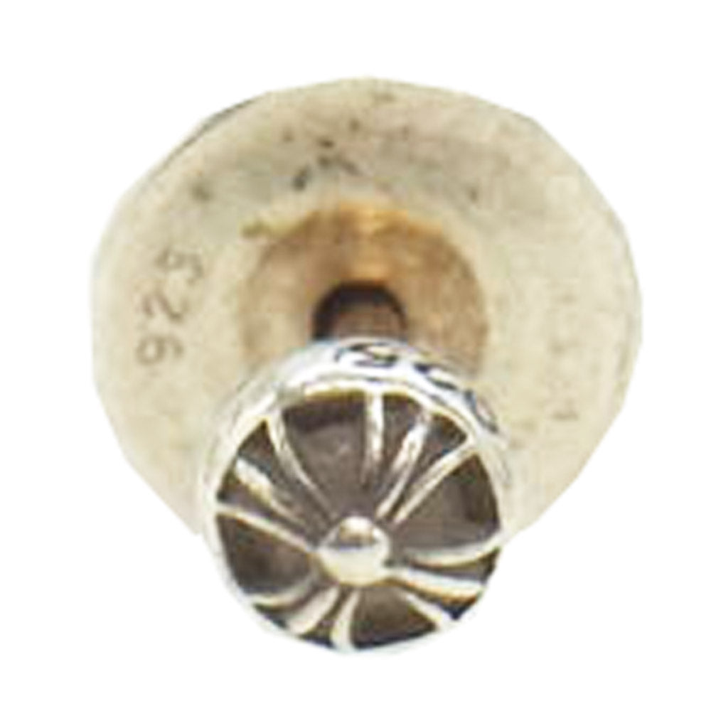CHROME HEARTS クロムハーツ（原本無） STUD CRS BALL MINI ミニクロスボールスタッド ピアス シルバー系【中古】