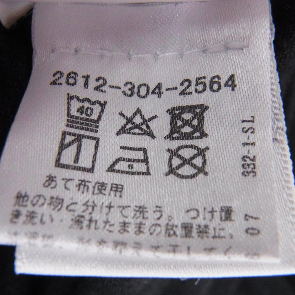 CHROME HEARTS クロムハーツ（原本無） サイドロゴプリント クルーネック Tシャツ 半袖カットソー ブラック系 S【中古】