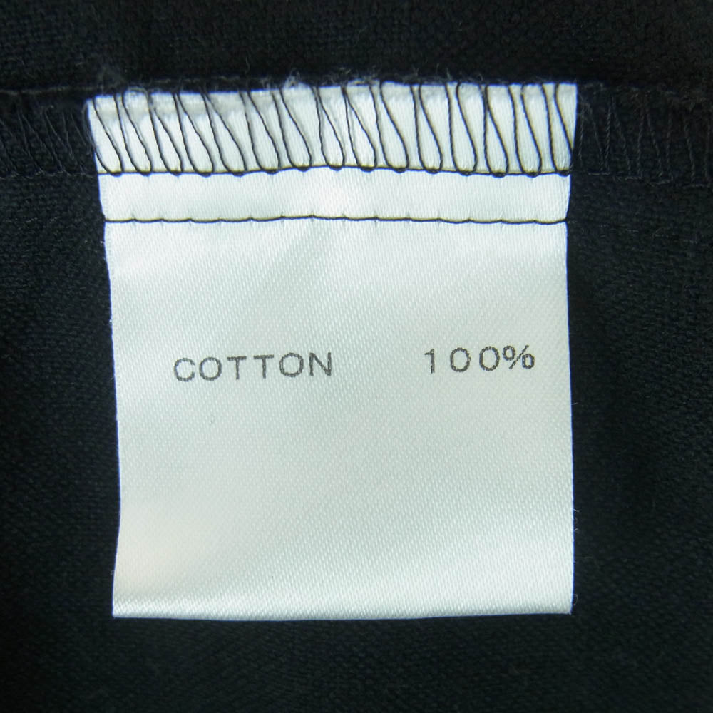 HEX ANTISTYLE ヘックスアンチスタイル コットン バックプリント 長袖 シャツ ブラック系 L【中古】