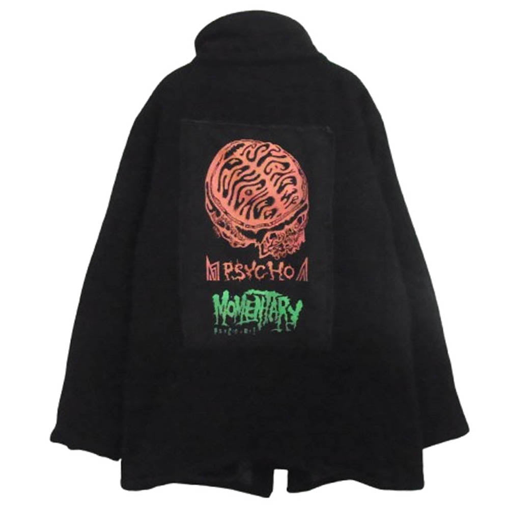 HEX ANTISTYLE ヘックスアンチスタイル ウール ナイロン ジャケット コート ブラック系 L【中古】