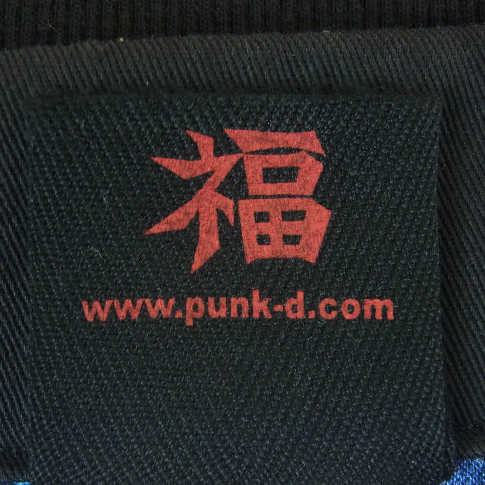 PUNK DRUNKERS パンクドランカーズ 侍 JACK 刺繍 コットン ジャケット ブラック系【中古】