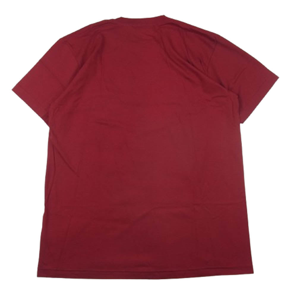 アナーキック アジャストメント USA製 フロント プリント ロゴ Tシャツ 半袖 カットソー レッド レッド系 L【中古】