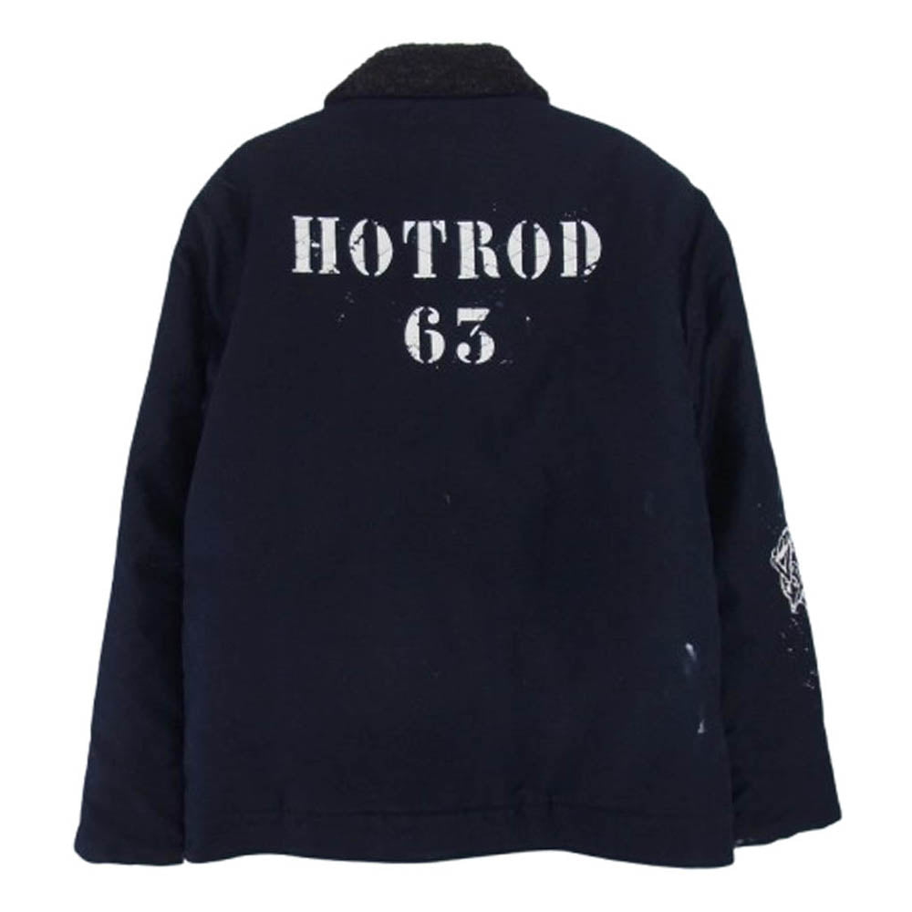 WEIRDO ウィアード 11AW N-1 デッキ ジャケット ダークネイビー系 L【中古】