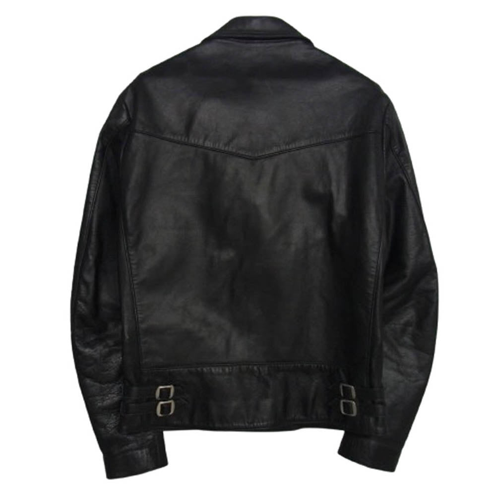 ROTAR ローター 710751005 ダブル ライダース 牛革 ジャケット ブラック系 L【中古】