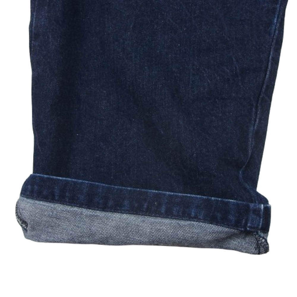 ANCELLM アンセルム ANC-PT05-B DENIM EASY SLACKS デニム イージー スラックスパンツ インディゴブルー系 OS【中古】
