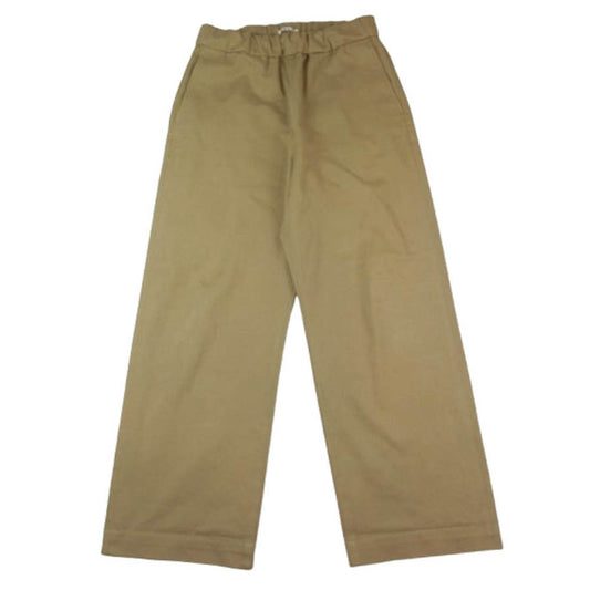 AURALEE オーラリー 23AW A23AP02ZC Washed Heavy Chino Easy ウォッシュド ヘビー チノ イージー パンツ トラウザー ベージュ系 3【中古】