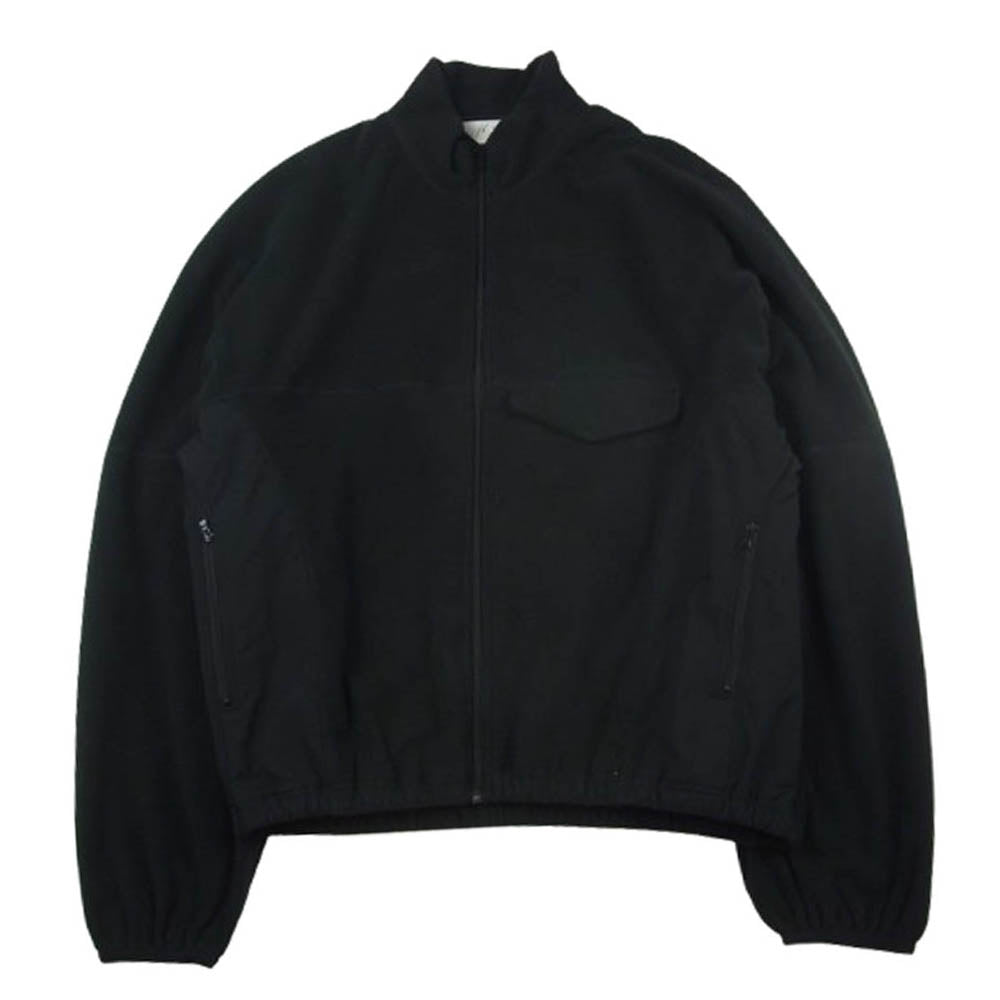 ANCELLM アンセルム ANC-SH37 FLEECE SWITCHING JACKET フリース スウィッチング ジャケット ブラック系 2【中古】