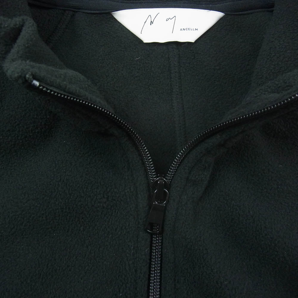 ANCELLM アンセルム ANC-SH37 FLEECE SWITCHING JACKET フリース スウィッチング ジャケット ブラック系 2【中古】