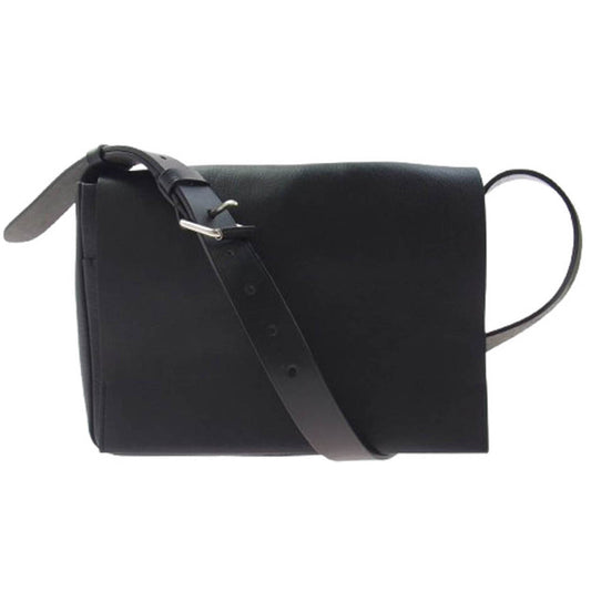 SOMES SADDLE ソメスサドル オールレザー ショルダーメッセンジャーバッグ ブラック系【中古】