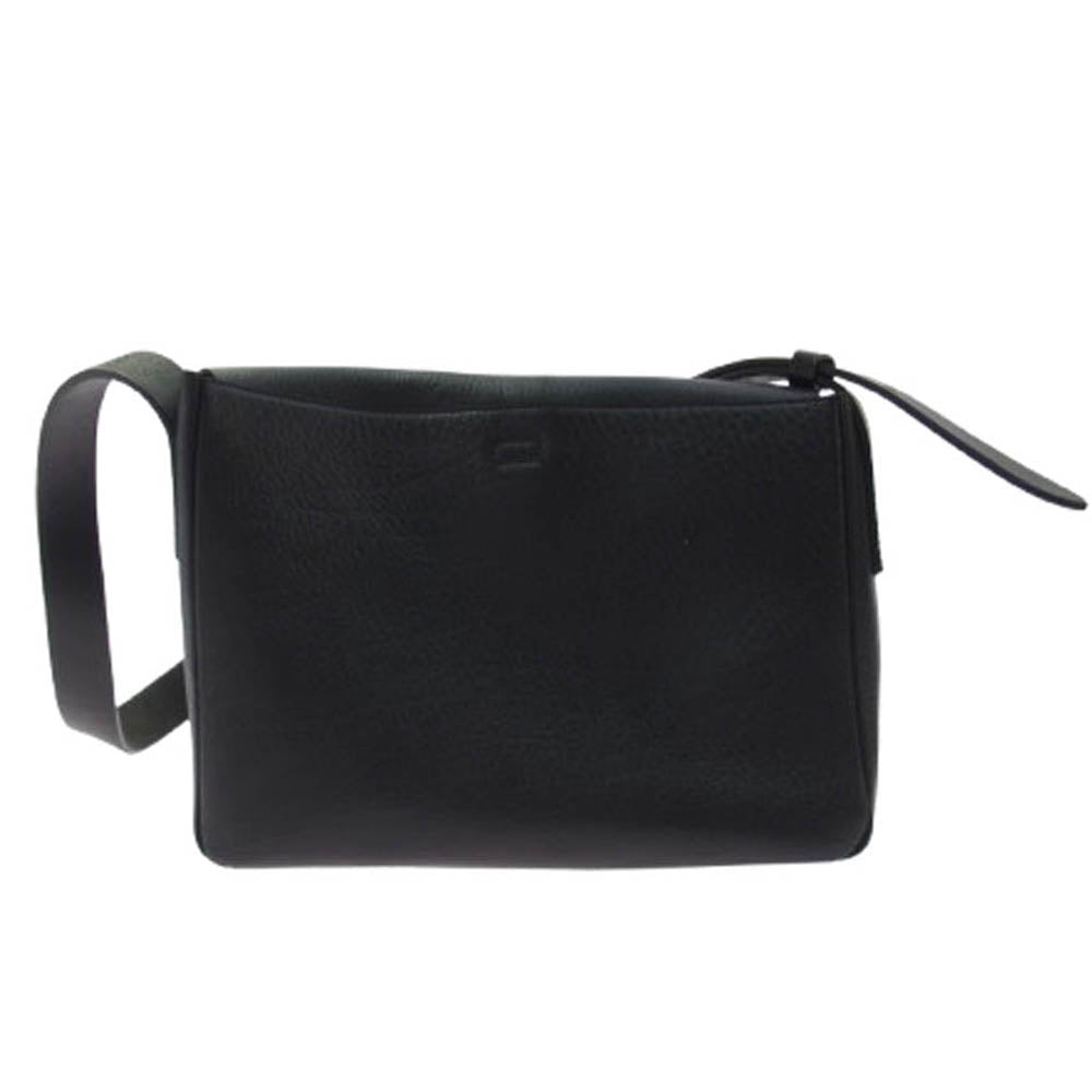 未使用級✨SOMES SADDLE ソメスサドル メッセンジャーバッグ　ブラック SOMES SADDLE ソメスサドル オールレザー ショルダー