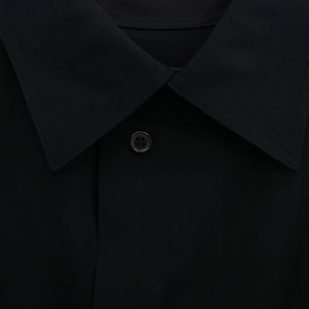 Y-3 Yohji Yamamoto ワイスリー ヨウジヤマモト JX7288 RAYON TWILL SHIRT レーヨンツイル 長袖シャツ ブラック系 XS【新古品】【未使用】【中古】