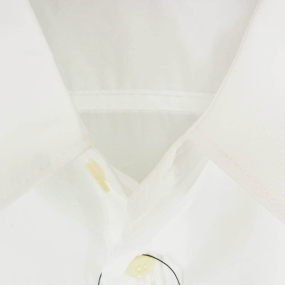 COMME des GARCONS HOMME コムデギャルソンオム 25AW hp-b101-051 綿ブロード 長袖シャツ ホワイト系 L【新古品】【未使用】【中古】