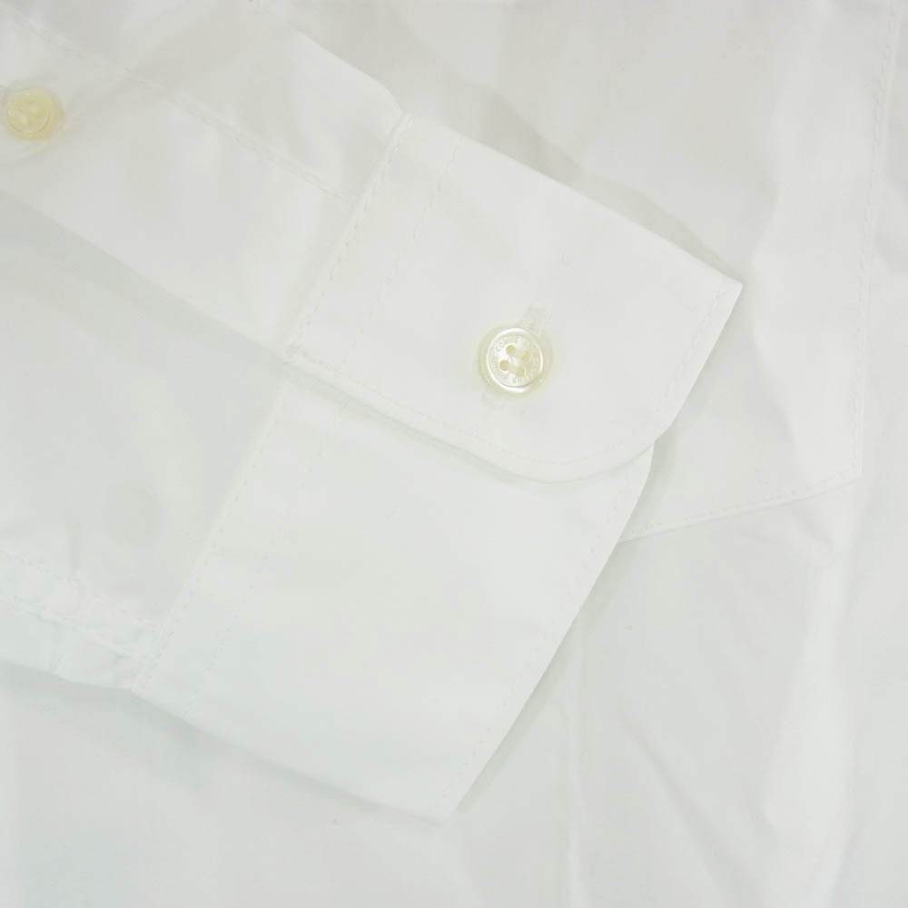 COMME des GARCONS HOMME コムデギャルソンオム 25AW hp-b101-051 綿ブロード 長袖シャツ ホワイト系 L【新古品】【未使用】【中古】