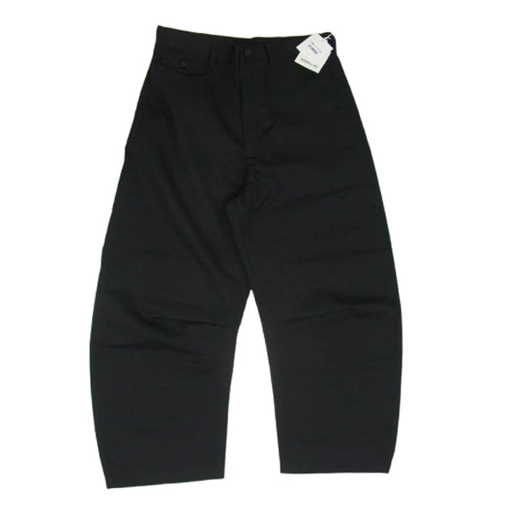 COMME des GARCONS HOMME コムデギャルソンオム 25AW hp-p002-051 WOOL ESTEL WIDE PANTS ウールエステルツイル ワイドパンツ ブラック系 S【新古品】【未使用】【中古】