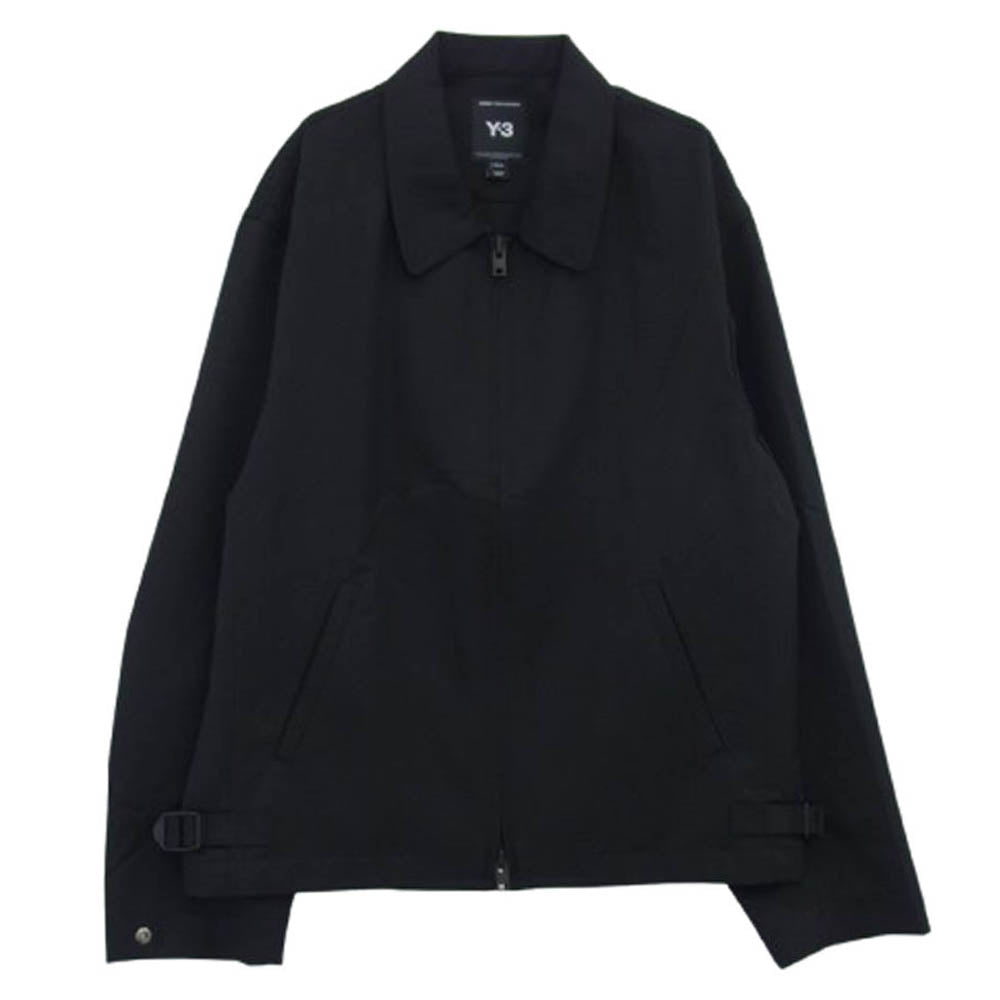 Y-3 Yohji Yamamoto ワイスリー ヨウジヤマモト JZ0898 REFINED WOOL BLOUSON リファインドウールブルゾン ジャケット ブラック系 XS【新古品】【未使用】【中古】