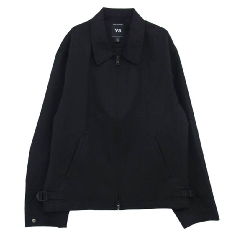 Y-3 Yohji Yamamoto ワイスリー ヨウジヤマモト JZ0898 REFINED WOOL BLOUSON リファインドウールブルゾン ジャケット ブラック系 XS【新古品】【未使用】【中古】