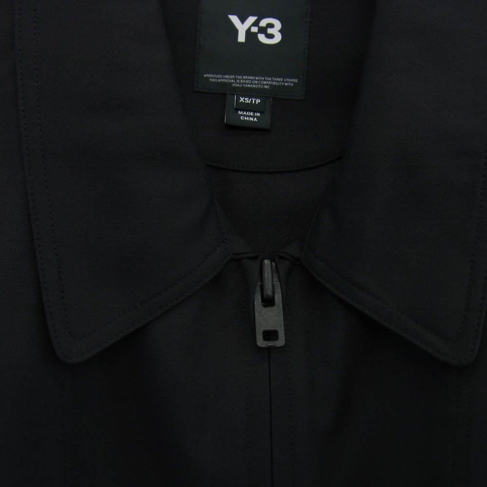 Y-3 Yohji Yamamoto ワイスリー ヨウジヤマモト JZ0898 REFINED WOOL BLOUSON リファインドウールブルゾン ジャケット ブラック系 XS【新古品】【未使用】【中古】