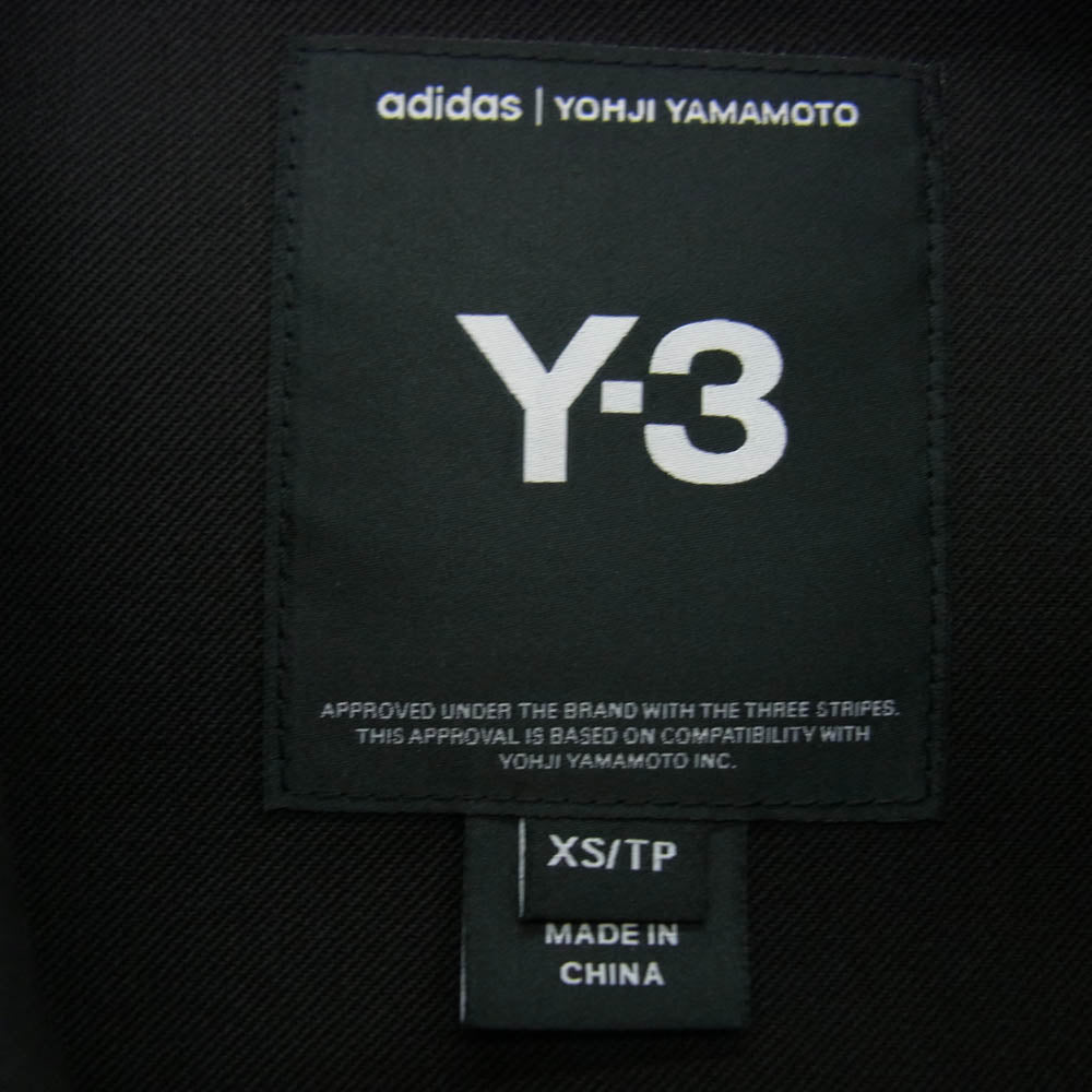 Y-3 Yohji Yamamoto ワイスリー ヨウジヤマモト JZ0898 REFINED WOOL BLOUSON リファインドウールブルゾン ジャケット ブラック系 XS【新古品】【未使用】【中古】