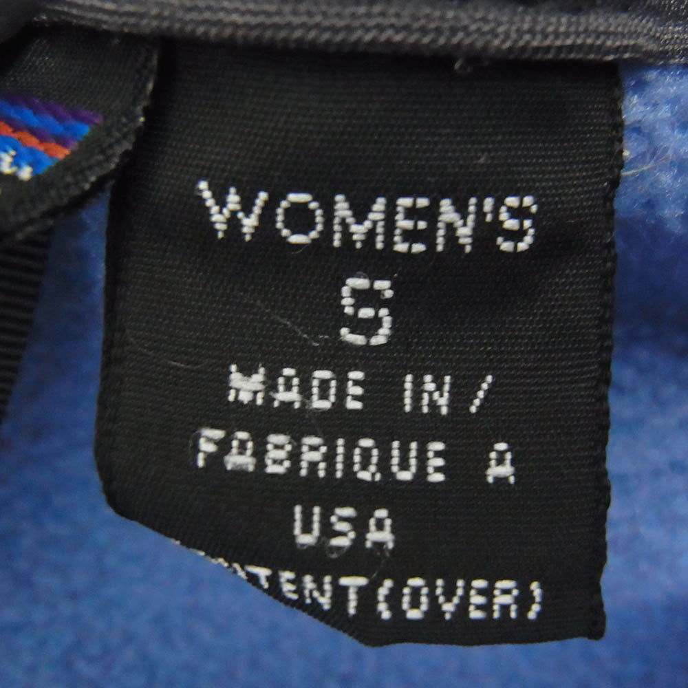 patagonia パタゴニア 00SS 30230 USA製 レディース シンチラ フリース フルジップ ジャケット ライトブルー系 S【中古】