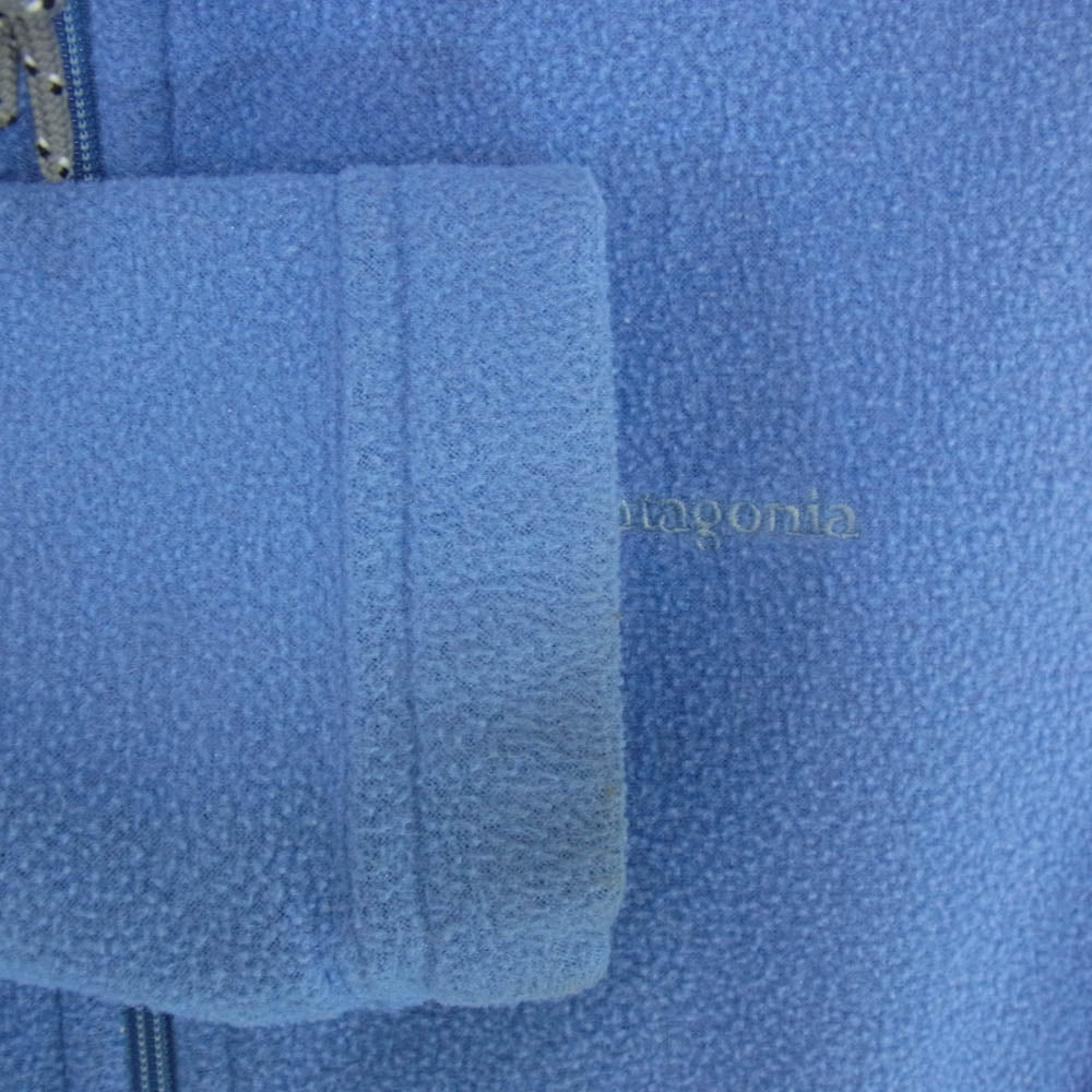 patagonia パタゴニア 00SS 30230 USA製 レディース シンチラ フリース フルジップ ジャケット ライトブルー系 S【中古】