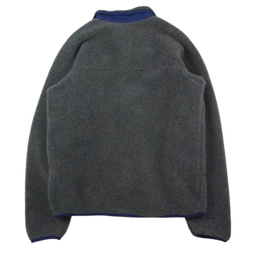 patagonia パタゴニア 90s 雪無しタグ 初期型 レトロX ジャケット パイルフリース フルジップ ジャケット チャコール系 M【中古】