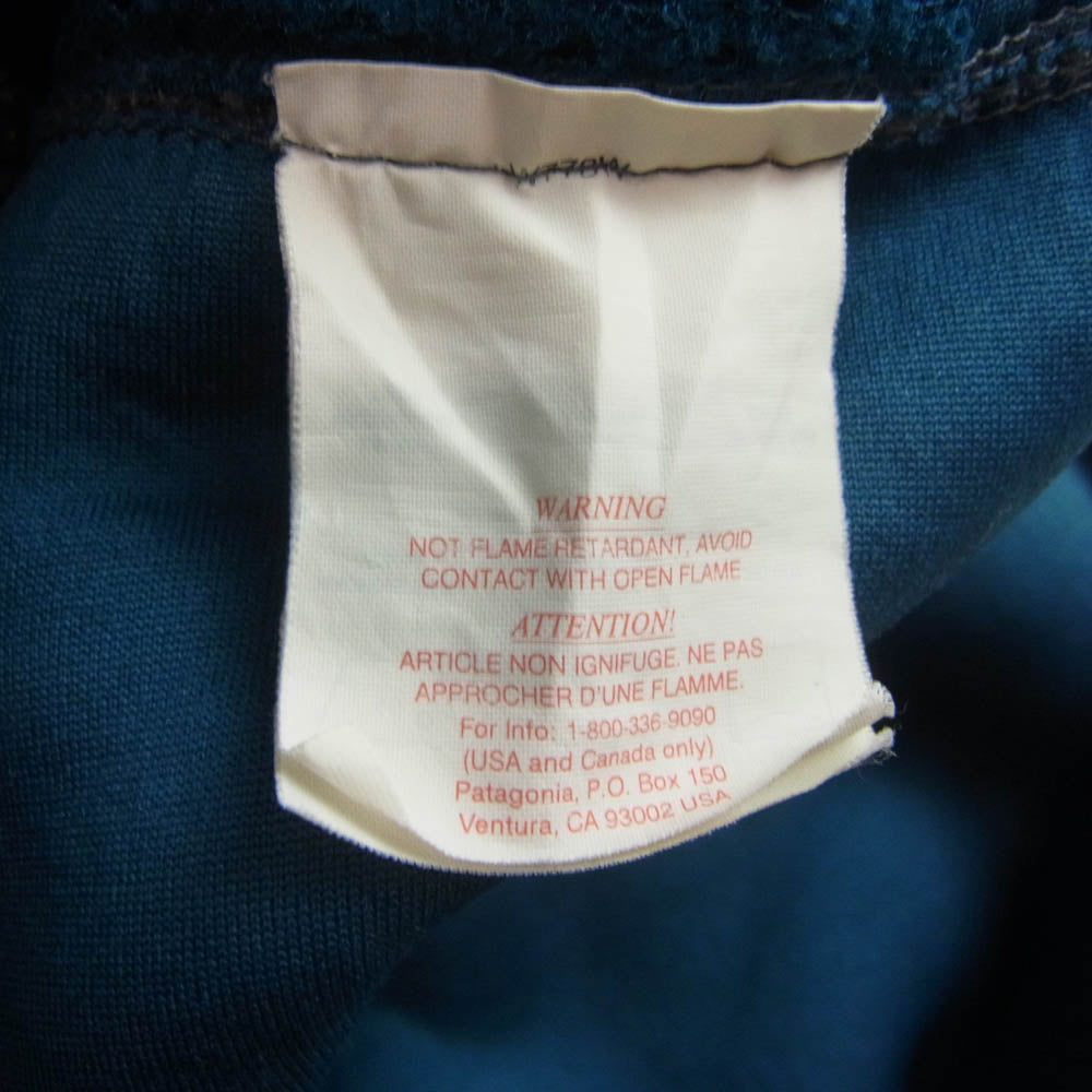 patagonia パタゴニア 90s 雪無しタグ 初期型 レトロX ジャケット パイルフリース フルジップ ジャケット チャコール系 M【中古】
