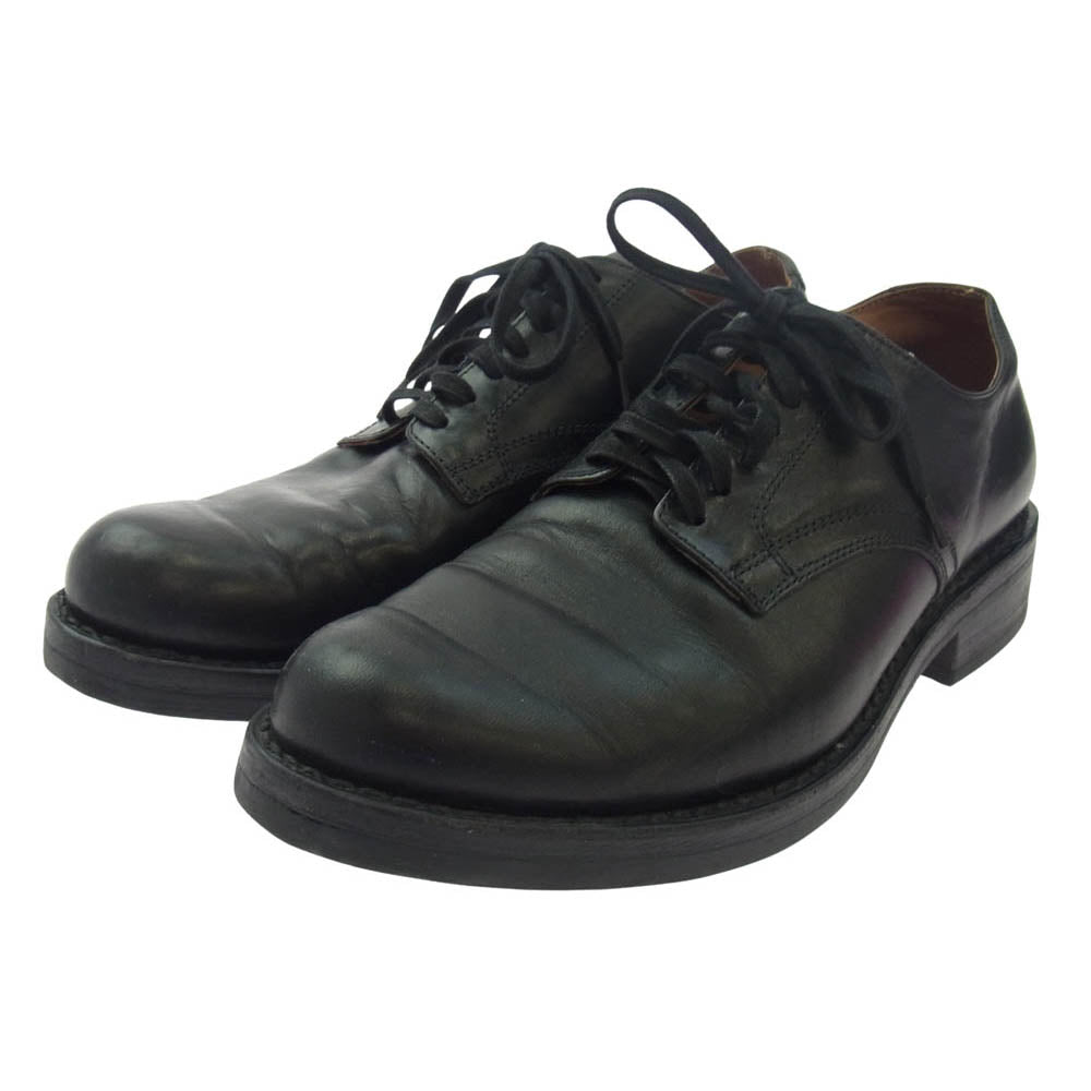 VISVIM ビズビム 24AW 0124202002004 GALVIN PLAIN TOE - FOLK プレーントゥ シューズ ブラック系 US9.5【中古】