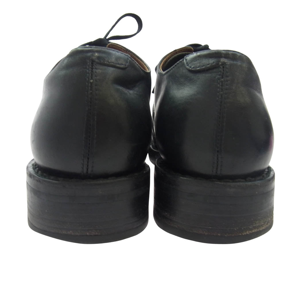 VISVIM ビズビム 24AW 0124202002004 GALVIN PLAIN TOE - FOLK プレーントゥ シューズ ブラック系 US9.5【中古】