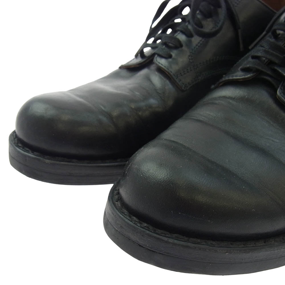 VISVIM ビズビム 24AW 0124202002004 GALVIN PLAIN TOE - FOLK プレーントゥ シューズ ブラック系 US9.5【中古】