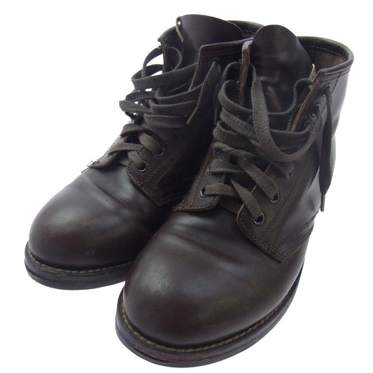 VISVIM ビズビム 24SS 0124102002015 BRIGADIER BOOTS-FOLK レースアップ ブーツ ブラウン系 US9.5【中古】