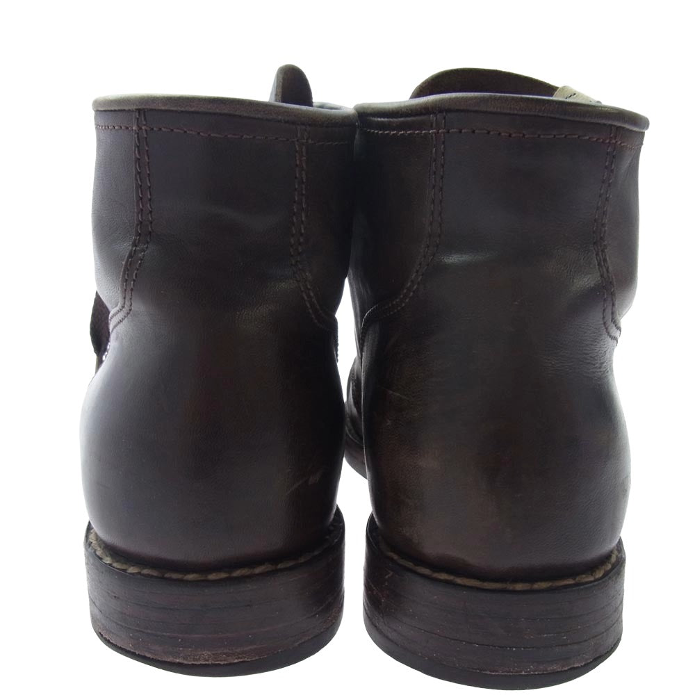 VISVIM ビズビム 24SS 0124102002015 BRIGADIER BOOTS-FOLK レースアップ ブーツ ブラウン系 US9.5【中古】